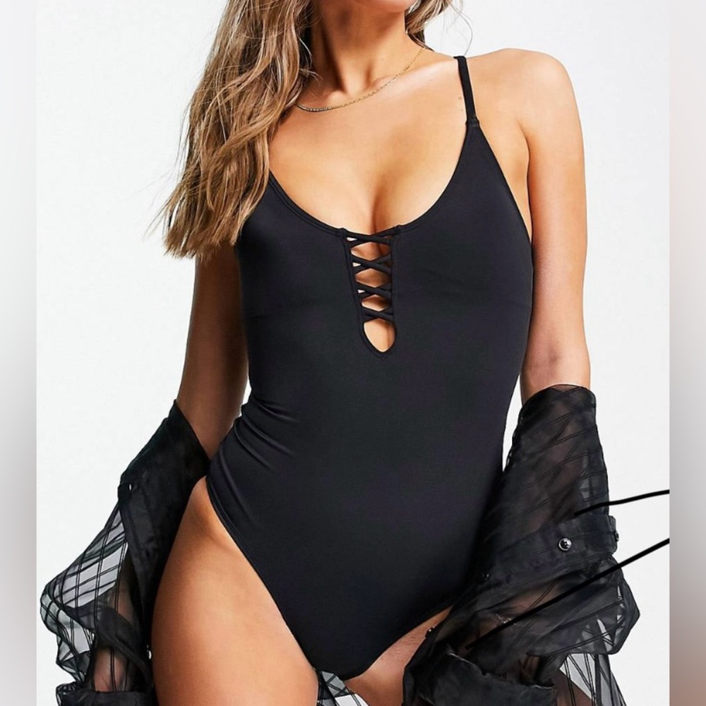 Dorina Women's Swimsuits Sz S Black One-Piece BRAND NEW Swimwear Bathing… - Picture 3 of 9